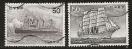 Japon 1976 N° Y&T : 1184 Et 1185 Obl. - Gebraucht