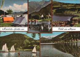 72465939 Buehl Alpsee Strand Camping Fliegeraufnahme Buehl - Immenstadt