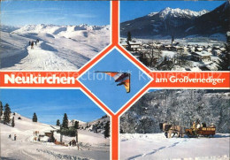 72465639 Neukirchen Grossvenediger Skigebiet Wildkogel Panorama Pferdeschlittenf - Andere & Zonder Classificatie