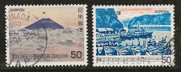 Japon 1980 N° Y&T : 1316 Et 1317 Obl. - Used Stamps
