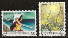 Japon 1980 N° Y&T : 1325 Et 1326 Obl. - Usati