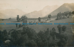 R123716 Mountains And Fields. Old Photo - World