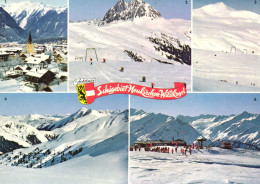 NEUKIRCHEN, WILDKOGEL, SALZBURG, MULTIPLE VIEWS, SKI RESORT, ARCHITECTURE, MOUNTAIN, CHURCH, AUSTRIA, POSTCARD - Neukirchen Am Grossvenediger