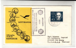 Germany / Airmail / Lufhansa Flights / Thailand - Other & Unclassified