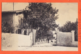 6981 / ⭐ ♥️  Peu Commun MONTPELLIER 34-Herault Entree Ecole AGRICULTURE 1910s Ateliers Phototypie GUENDE N° 1840 - Montpellier