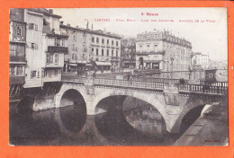 6692 / ⭐ CASTRES 81-Tarn Pont NEUF Quai JACOBINS Arcades Ville 1905 à ALBY Chateau Parisot Cliché JANSOU LABOUCHE 14 - Castres