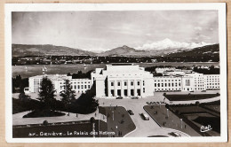 6791 / ⭐ GENEVE Le PALAIS Des NATIONS DAGUIN 1937 à DE GRIVEL Rue Bernard Aton Nîmes- Real-Photo CAP 37 - Other & Unclassified