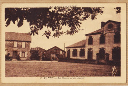 6700 / ♥️ ⭐ ◉ TANUS Tarn 23-06-1940 La Mairie Et Les Ecoles De Fernand POUGET Détachement T.M 953-38 CpaWW2 APA-POUX 7 - Autres & Non Classés