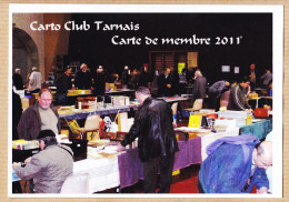 6645 / ⭐ ♥️ Peu Commun CASTRES Carte Membre Carto-Club Tarnais Bourse 2011 Cliché Christian SIAUT Tirage 60 Exemplaires! - Castres