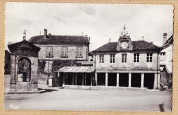 6538 / ⭐ Peu Commun BOULIGNEY Haute-Saône Place Village La Mairie Et Vieille Horloge 1940s -Photo-Véritable COMBIER 1 - Sonstige & Ohne Zuordnung