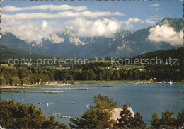 72464836 Klagenfurt Woerthersee See Mit Strandbad Und Koschuta  - Autres & Non Classés