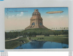Leipzig - Völkerschlachtdenkmal - Zeppelin 1916 - Leipzig