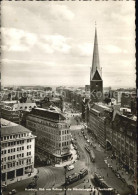 72464393 Hamburg Blick Vom Rathaus In Die Moenckebergstrasse Petrikirche Hamburg - Autres & Non Classés