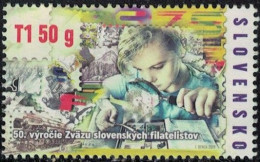 Slovaquie 2019 Oblitéré Used 50e Anniversaire De L'Union Des Philatélistes Slovaques SU - Used Stamps