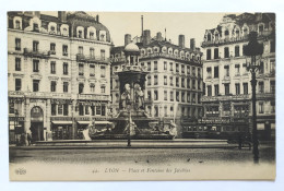 CPA - 69.Lyon. Place Et Fontaine Des Jacobins - Otros & Sin Clasificación