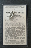 PETRUS DE BRAEL ° DWORP 1888 + 1934 / LOUISA JANSSENS - Devotion Images