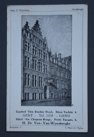 Gent - Gand - Gasthof "Den Rood Hoed" - "Au Chapeau Rouge", Klein Turkije, 4 - H. De Vos-Van Wynsberghe - 1910 - Gent