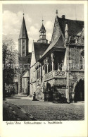 72463539 Goslar Rathaustreppe Marktkirche Goslar - Goslar