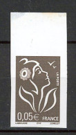 BH-18 Belle Variété Marianne De Lamouche N° 3754ac ** NON DENTELE Et Sans Phosphore. A Saisir !!! - Unused Stamps