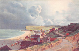 ILLUSTRATEUR - EUGENE BOURGEOIS - "NORMANDIE" - FECAMP, LA PLAGE - SEINE MARITIME - Bourgeois