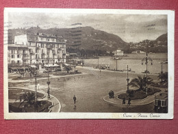 Cartolina - Como - Piazza Cavour - 1929 - Como