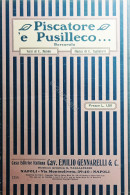 Spartiti - Piscatore 'e Pusilleco... - Barcarola Di E. Tagliaferri - 1926 - Non Classés