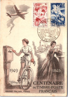 THEMES TIMBRE - CPSM 10X15 R/1859 - Briefmarken (Abbildungen)