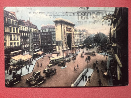 Cartolina - Francia - Tout Paris - Grands Boulevards Et La Porte St. Denis 1925 - Sin Clasificación