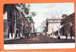 19547 / ⭐ ◉ Lichtenstern & Harari N° 3 Cairo ◉ LE CAIRE Rue De La POSTE ◉ CAIRO Post Office Street 1905s - Kairo