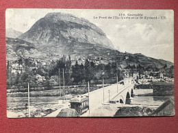 Cartolina - Grenoble - Le Pont De L'Ile-Verte Et Le St. Eynard - 1916 - Unclassified