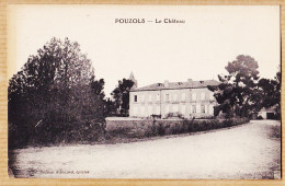 19684 / ⭐Etat Parfait - POUZOLS Aude Le Château 1910s Edition Edouard DELMAS Epicier - Andere & Zonder Classificatie