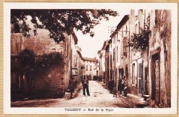 19647 / ⭐ Peu Commun VILLESPY Aude Rue De La POSTE Animation Villageoise 1920s- BREFFEIL Castelnaudary - Autres & Non Classés