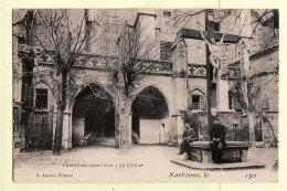 19523 / ⭐ Etat Parfait - NARBONNE Aude Cathédrale SAINT-JUST Cloître Croix 2 Personnages 1910s - Titrée Rouge L. JANSON - Narbonne