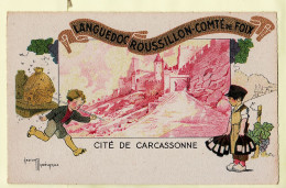 19534 / ⭐ ♥️ Illustrateur Gaston MARECHAUX Cité CARCASSONNE Aude LANGUEDOC ROUSSILLON COMTE De FOIX 1930s- HAMEL - Castelnaudary