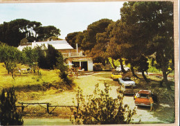 19555 / ⭐ SIGEAN Aude Restaurant LES PINS Route PERPIGNAN PORSCHE PEUGEOT 404 Décapotables MINI AUSTIN 1965s S.E.F 1905 - Sigean