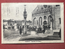 Cartolina - Padova - Sagrato Del Santo - 1927 - Padova (Padua)