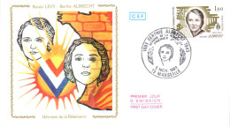 FDC 1983 BERTHIE ALBRECHT - 1980-1989