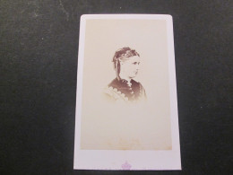 PHOTO CDV Jeune Femme Cliche LE JEUNE LEVITSKRY - Old (before 1900)