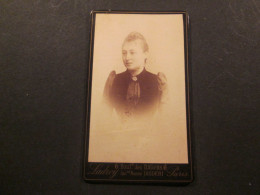 PHOTO CDV Jeune Femme Cliche LADREY PARIS  - Old (before 1900)