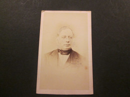 PHOTO CDV Homme En Buste Cliche RICHAUD PARIS  - Old (before 1900)