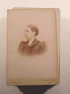 PHOTO 17X11 Jeune Femme Cliche E MAURICE PARIS  - Oud (voor 1900)