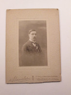 PHOTO 17X11 Homme De Profil Cliche STANISLAS PARIS  - Old (before 1900)