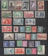 FRANCE Lot De 35 TIMBRES Avec Ou Sans Charnières - Unused Stamps