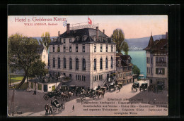 AK Erlenbach Am Zürichsee, Hotel Z. Goldenen Kreuz  - Autres & Non Classés