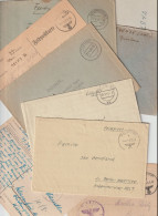 50 German Feldpost Covers From World War 2 From/to Fronts. Many Has Letters. Postal Weight 0,340 Kg. Please Read Sales C - Militares