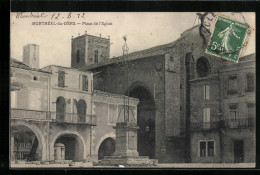 CPA Montréal-du-Gers, Place De L`Eglise  - Sonstige & Ohne Zuordnung