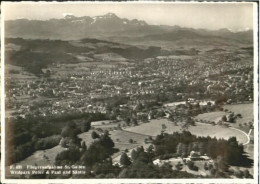 10566462 St Gallen SG St Gallen Fliegeraufnahme Ungelaufen Ca. 1965 St. Gallen - Sonstige & Ohne Zuordnung