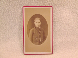 PHOTO CDV - Jeune Collegiencliche RICHOU ETAMPES  REF/PH029 - Alte (vor 1900)