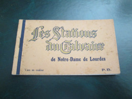 65 LOURDES Carnet De Cartes Postales (complet)[CAR/200] - Autres & Non Classés