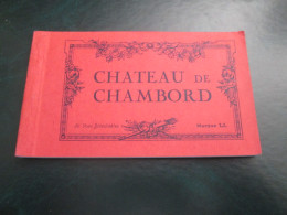 41 CHAMBORD Carnet De Cartes Postales (complet)[CAR/217] - Other & Unclassified